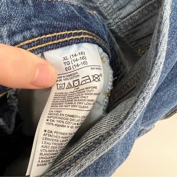 SHORT Denim Overalls Bibs - Picture 9 of 16